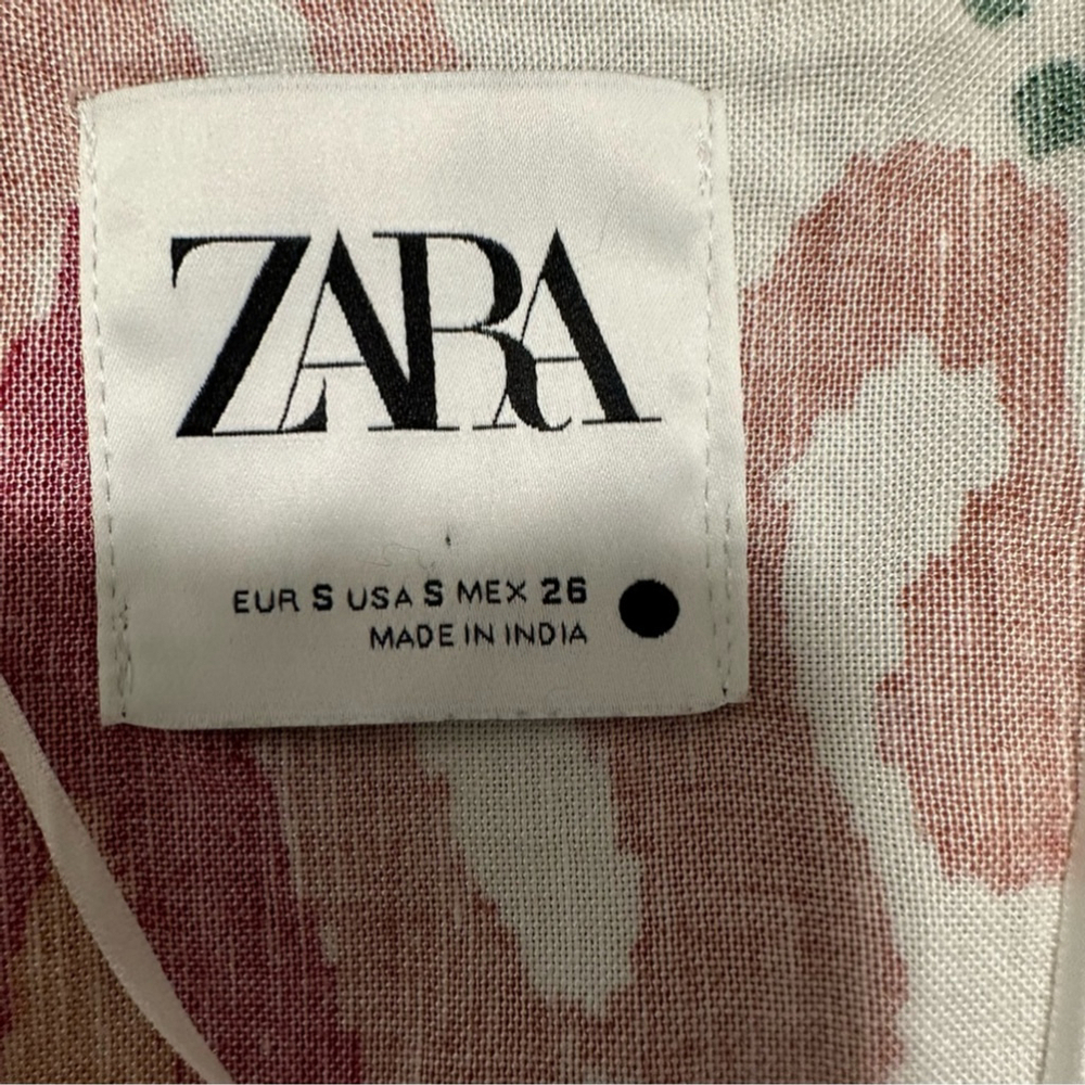 Zara Multicolour Tribal Print Minoi Kimono Size Small - Picture 7 of 11